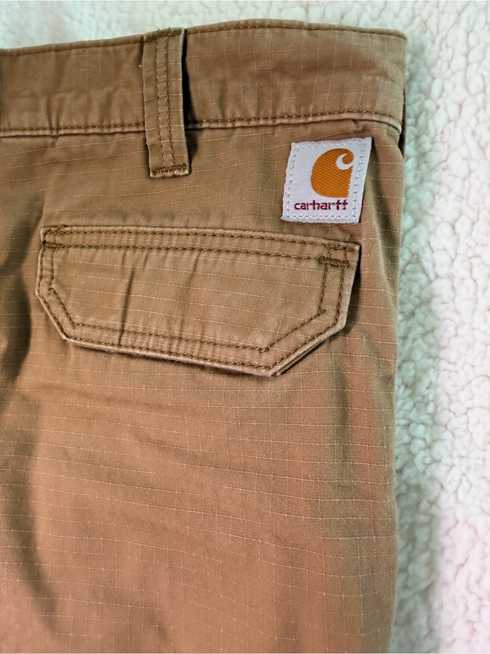 Carhartt Men's Cargo Pants in Brown/Tan - Picture 4 of 8
